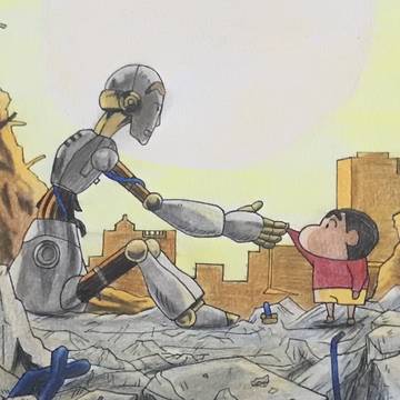 ロボとーちゃんのラストシーン