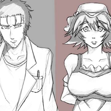 STEINS;GATE 岡部倫太郎 椎名まゆり