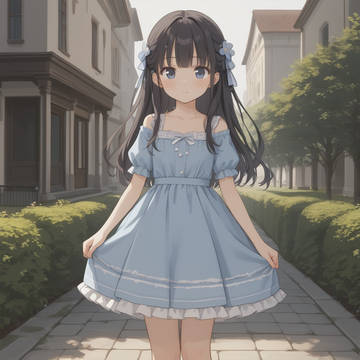 ドレス少女