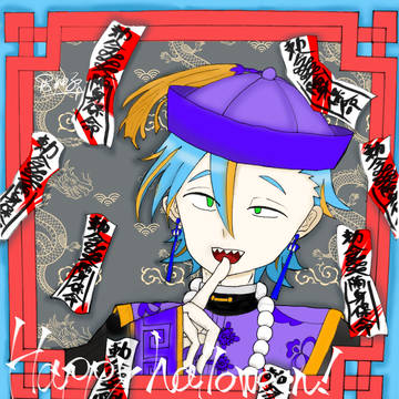 Happy halloween with Nanba.