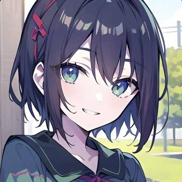 緑の服
