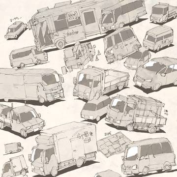朝の道路