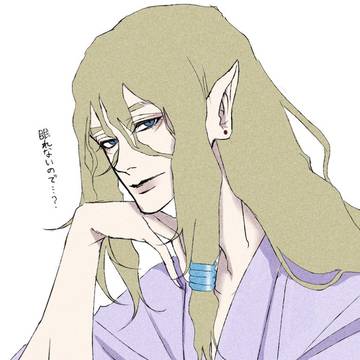 寝かしつけてくれる離さん。