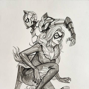Black Cat and Iron Cat