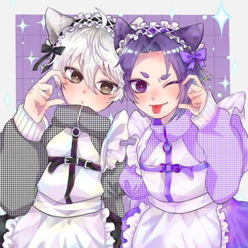 なれちゃん　ジャージメイド🖤💜