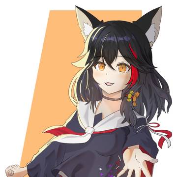 大神ミオ 大神澪万圣节贺图