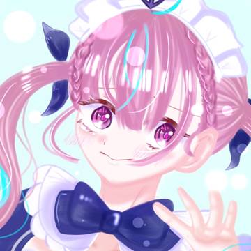 湊あくあちゃんイラスト