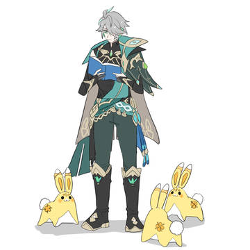 アルハイゼンとユェーグェイさん