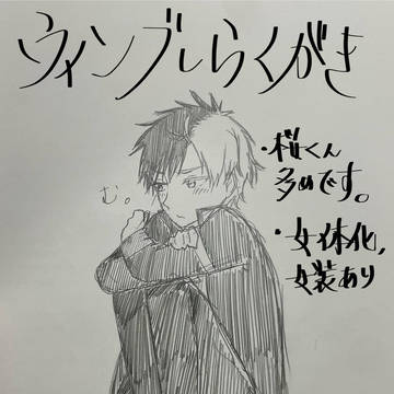 ウィンブレ落書き