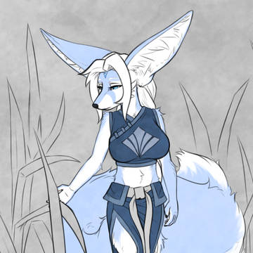 Kalta walking re-lined sketch