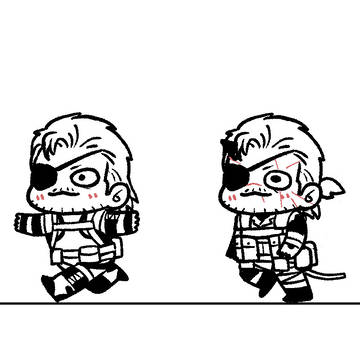 Two blorbos running