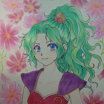 FFⅥ ティナ 誕生日記念絵