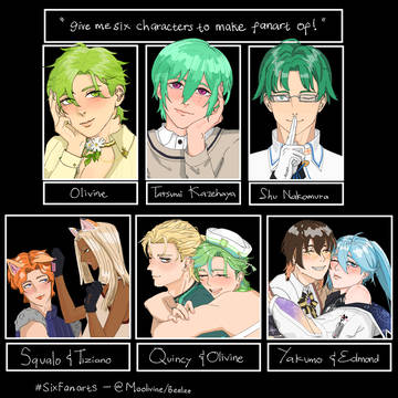 Six Fanarts result on X!
