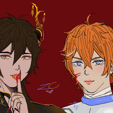 The Dragon and The Knight 🐉⚔️🔶💧
