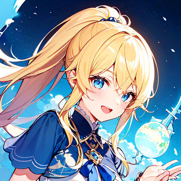 水の世界の女の子