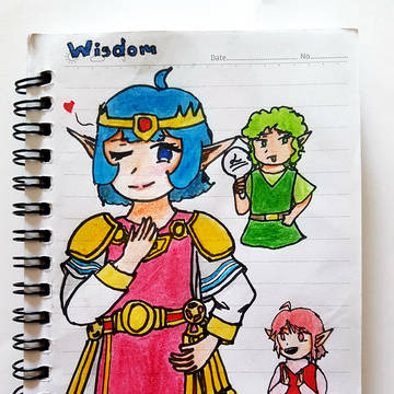 Fanart Tri Force Heroes