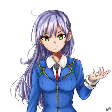 和泉由希(放頭髮+沒戴眼鏡)