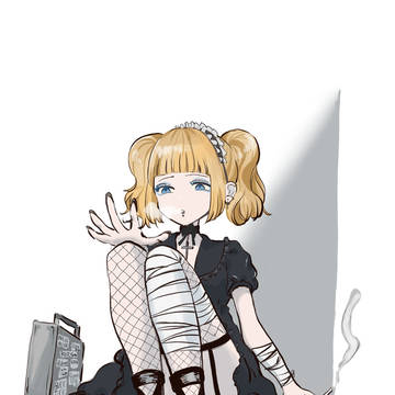 休憩中
