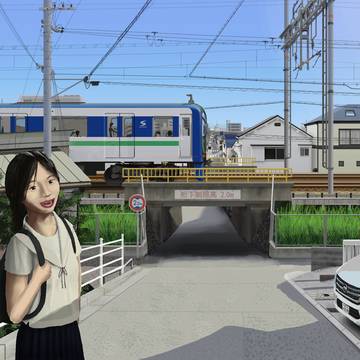 瀬戸急電鉄 君のいる通学風景