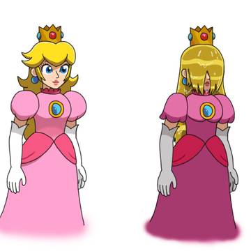 Princess Peach wetlook