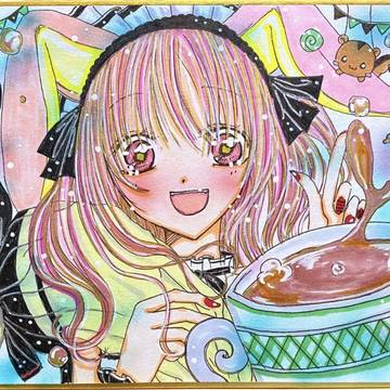うさ耳メイドのお茶会ෆ˚*