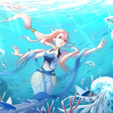 水中少女