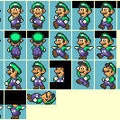 ロマサガ3風キャラドット ルイージ