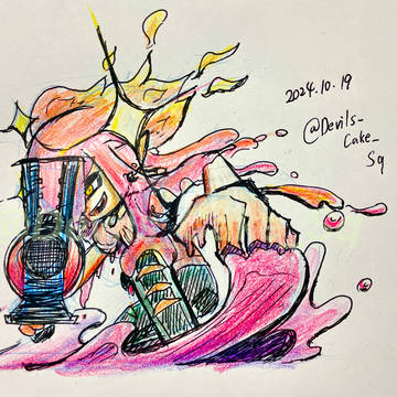 マイイカ落書き