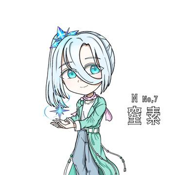 【元素擬人化】窒素
