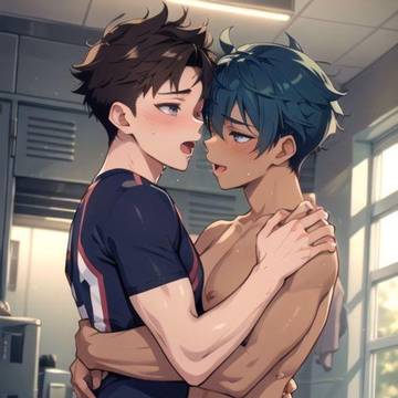 褐色少年の誘惑