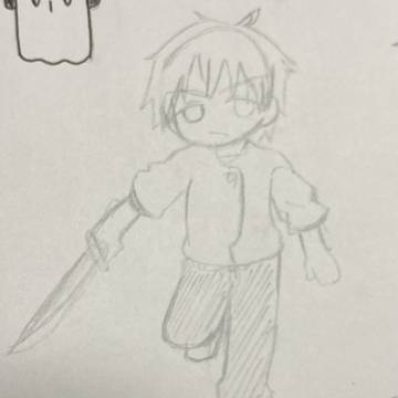 落描き