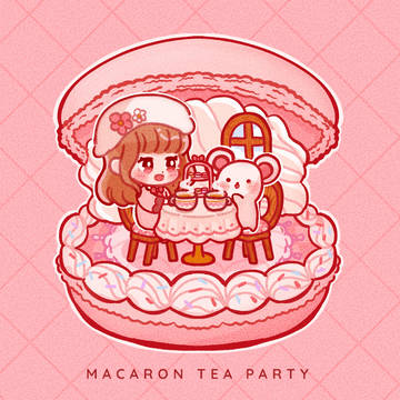 🎀あまあまマカロンと 小さなティーパーティー🎀