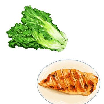 鸡胸肉蔬菜