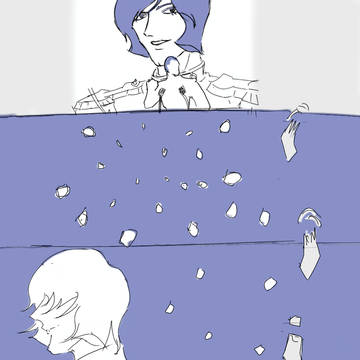 謎落書き供養 ※シャアガル