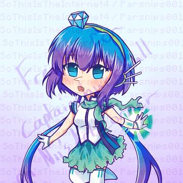 Aoki Lapis chibi