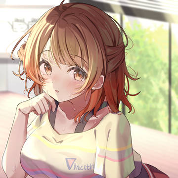 レッスン中の佑芽ちゃん