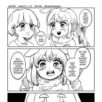 Pekora’s question..