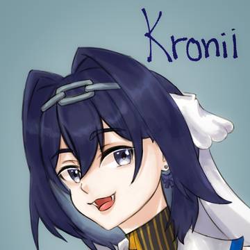MY NEW GEAR.. first illust Kroni