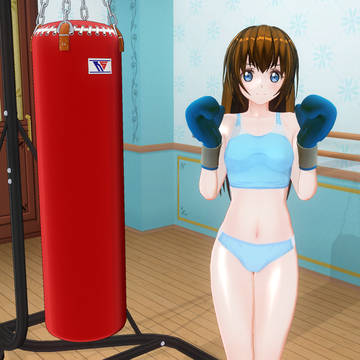 しずくちゃんがサンドバッグするだけ