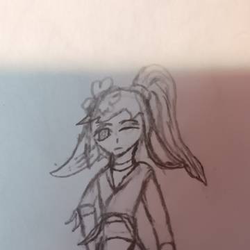 Kiki in a kunoichi