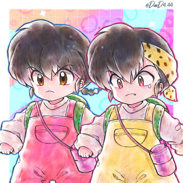 little Ranma x Ryoga