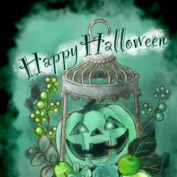 Green　Halloween