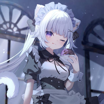 「一緒に夜食のドーナツ食べちゃう??」