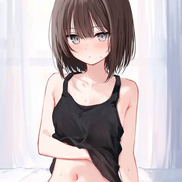 無防備なお腹