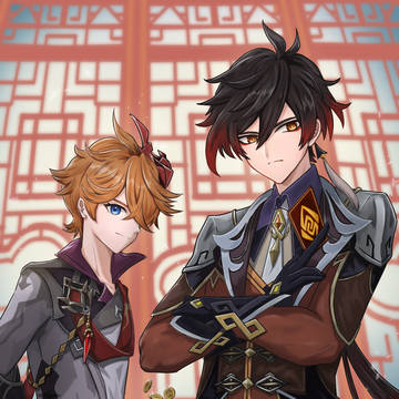 『原神』鍾離先生とタルタリヤ