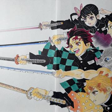 扉絵模写