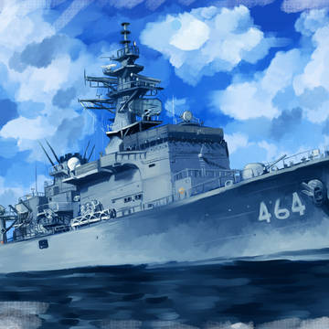 MST-464掃海母艦ぶんご