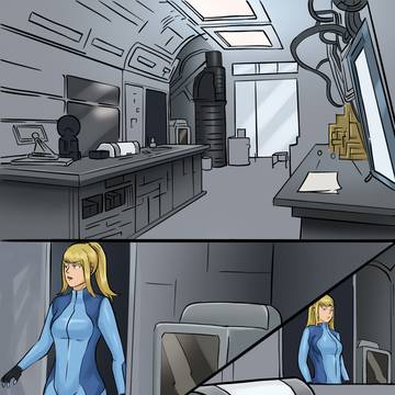 Samus Aran Comic