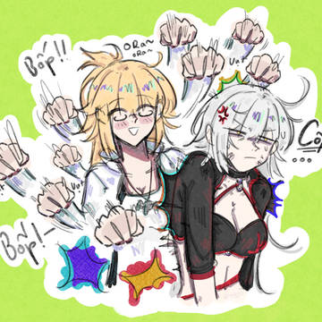 Ora ora~ 👊(*^▽^*)