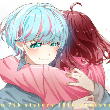 ナナシス10周年おめでとうイラスト
